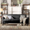 Hellis Classic 3 Seater Polyester Sofa