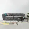 Leondar 3-Seater Velvet Sofa