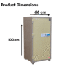 Heavy Duty 200KG Fireproof Safe Box Locker