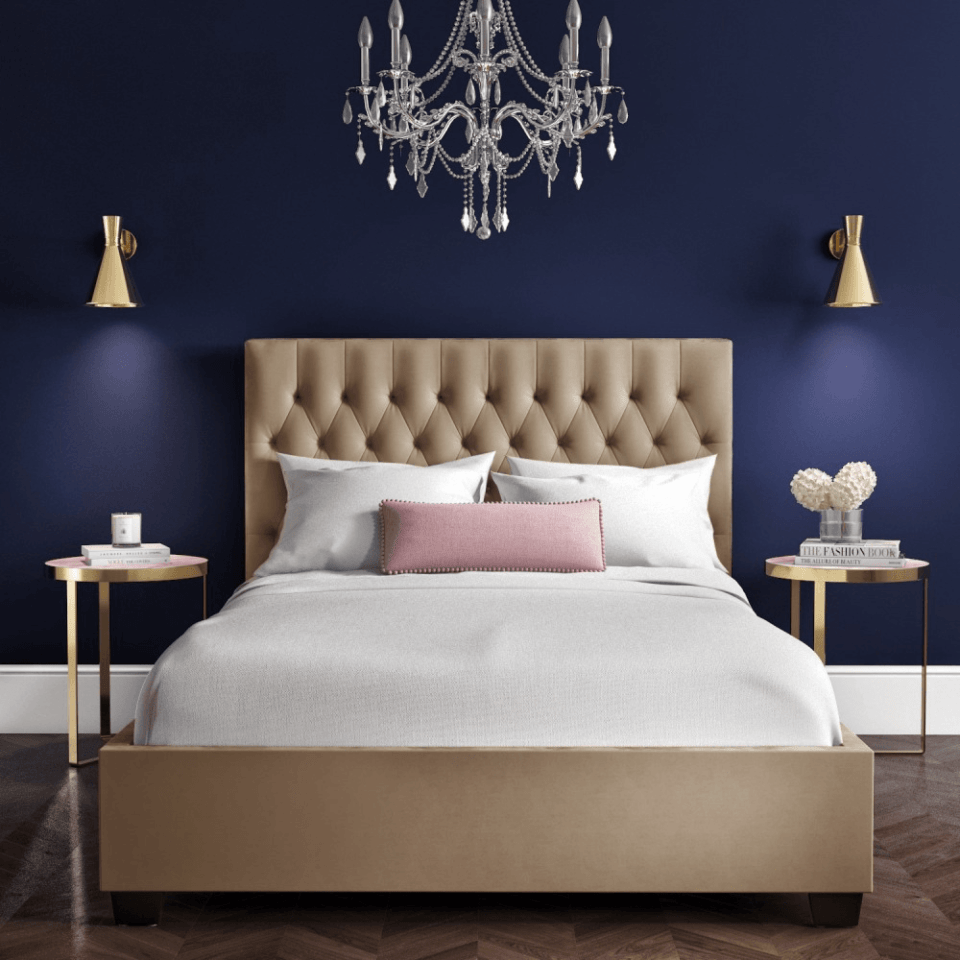 Maria Bed with 2 Nightstands