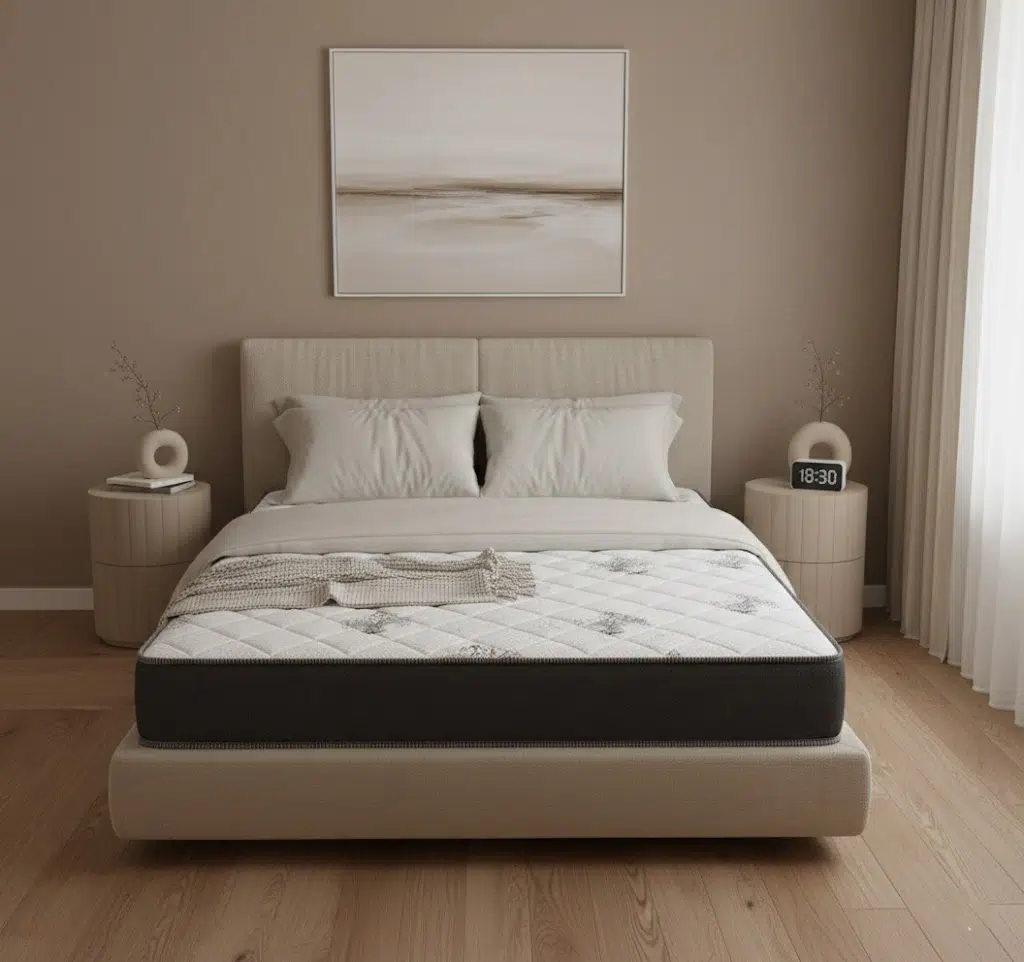 Crown Visco Memory Foam Mattress (Soft Feel) 20cm Thickness – 5 Years Warranty