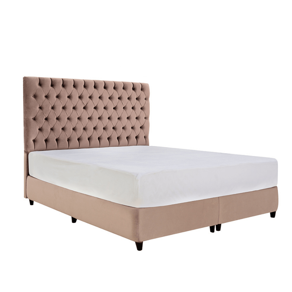 Nyla Upholstered Velvet Bed