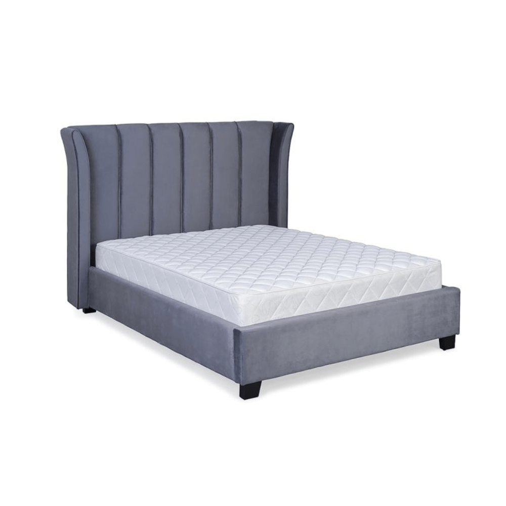Ottoman Upholstered Velvet Bed