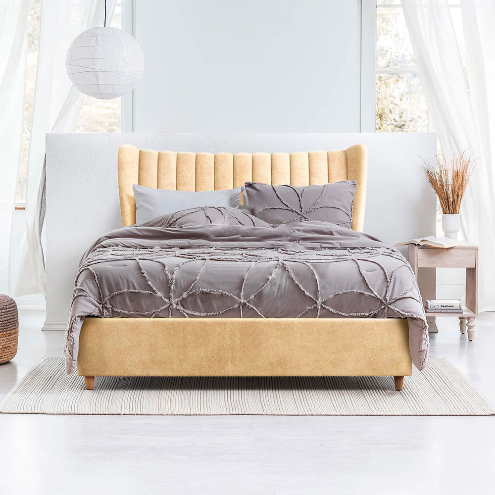 Ryno Velvet Bed