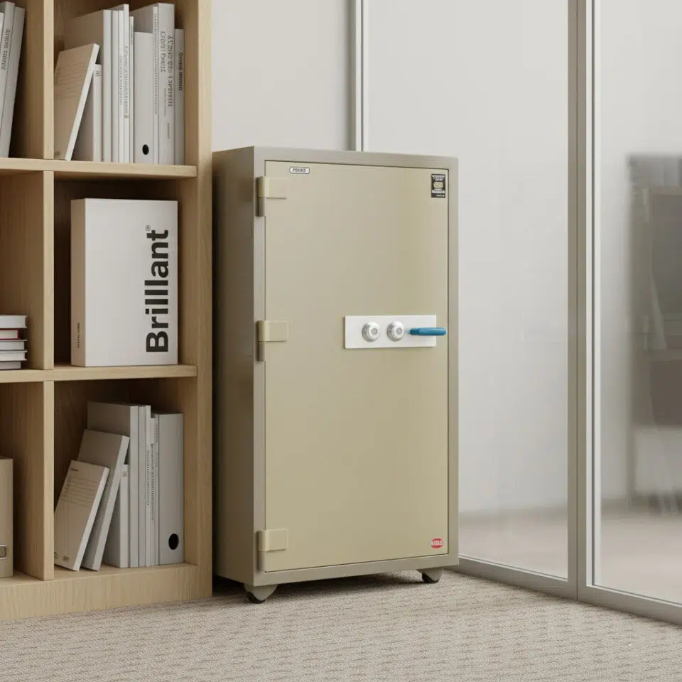 Heavy Duty 200KG Fireproof Safe Box Locker…