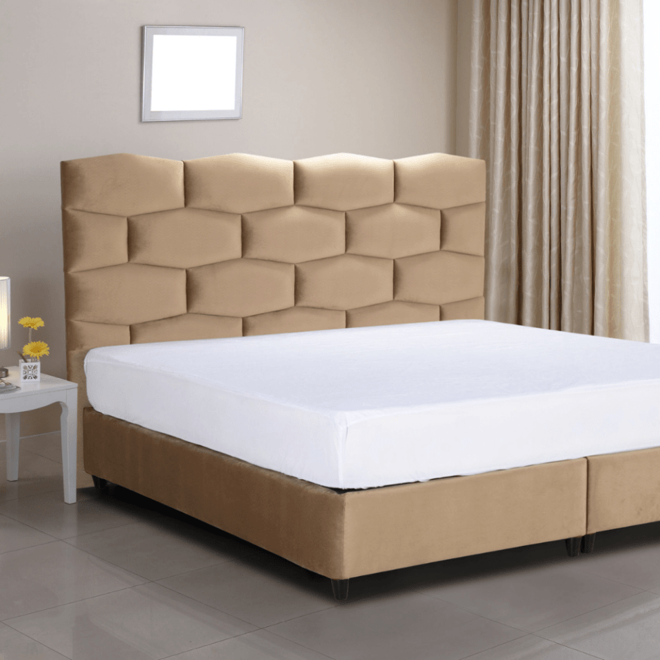 Supreme Upholstered Velvet Bed
