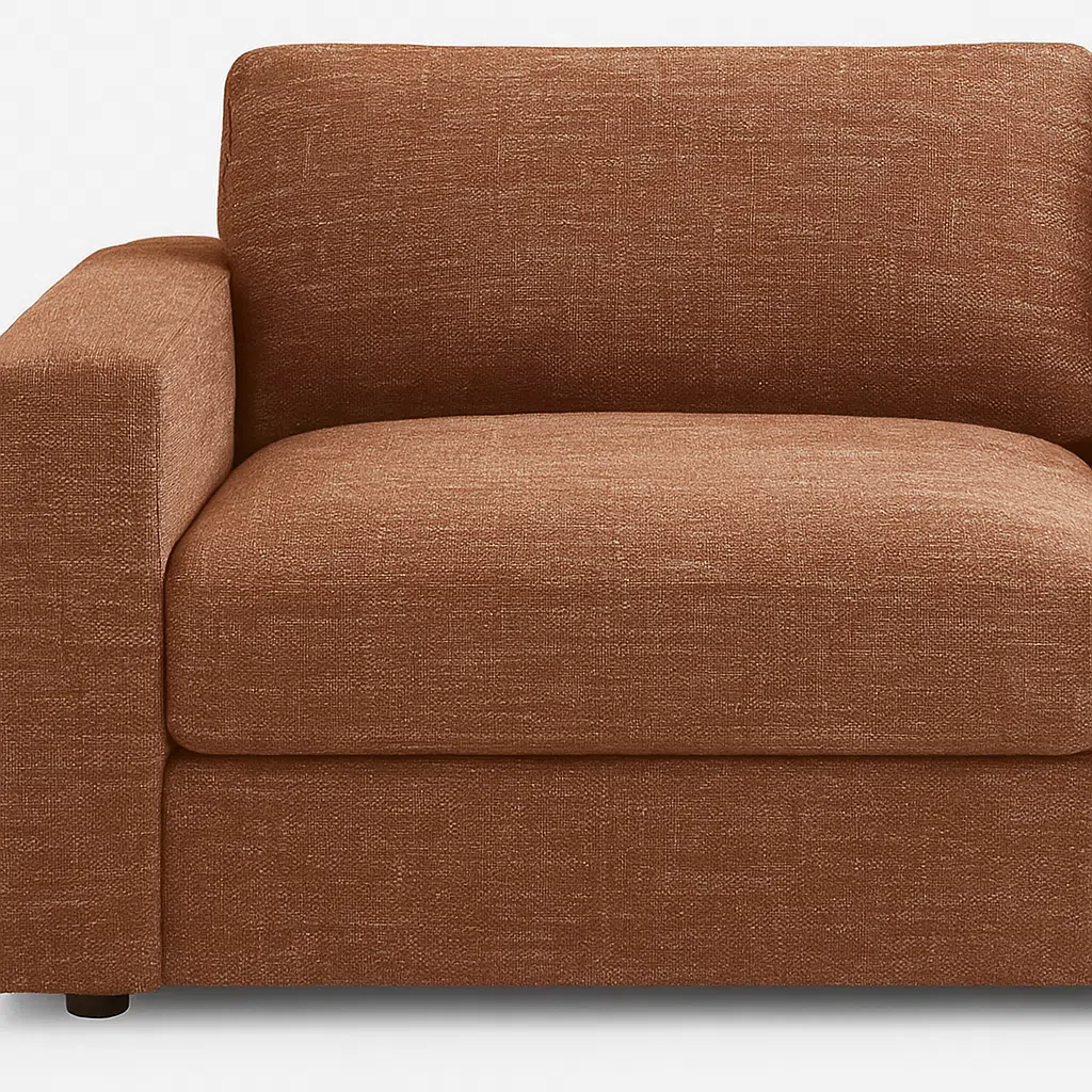 Aliana 5-Seater Linen L-Shape Sofa