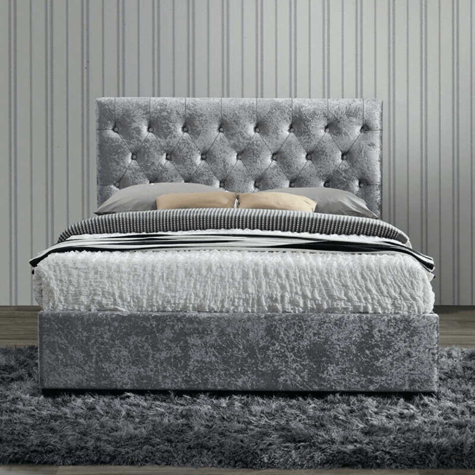 Tokyo Velvet Bed (2 Nightstands)…