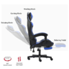 Slover Gaming Chair With Foot-Rest