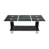 Austin Coffee Table with Stylish Tempered Glass