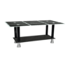 Austin Coffee Table with Stylish Tempered Glass