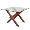 Cenadrin Coffee Table Set Of Three Tempered Glass