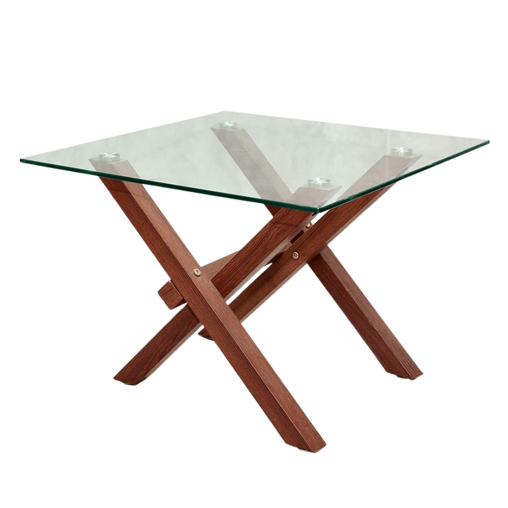 Cenadrin Coffee Table Set Of Three Tempered Glass