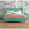 Elegant Velvet Bed