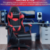 Ventura Gaming Chair Color (Black/Red)