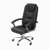Marvel Office High Back Padded Arms PU Leather Chair Black K-9947B