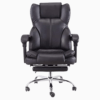High Back Executive Office PU Leather Chair Black K-818B