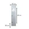 lynx Three Door Steel Locker