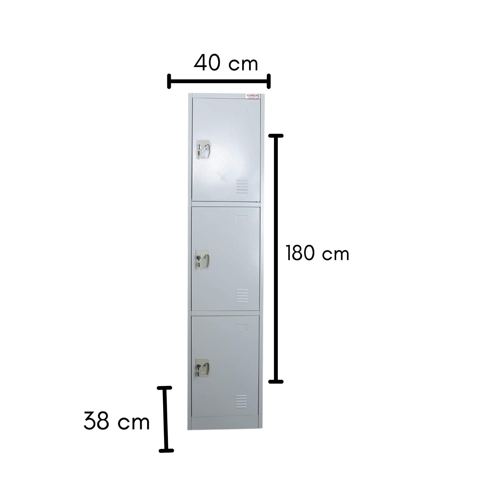 lynx Three Door Steel Locker