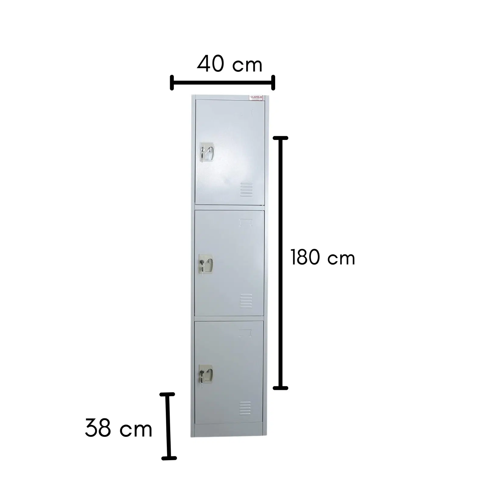 lynx Three Door Steel Locker