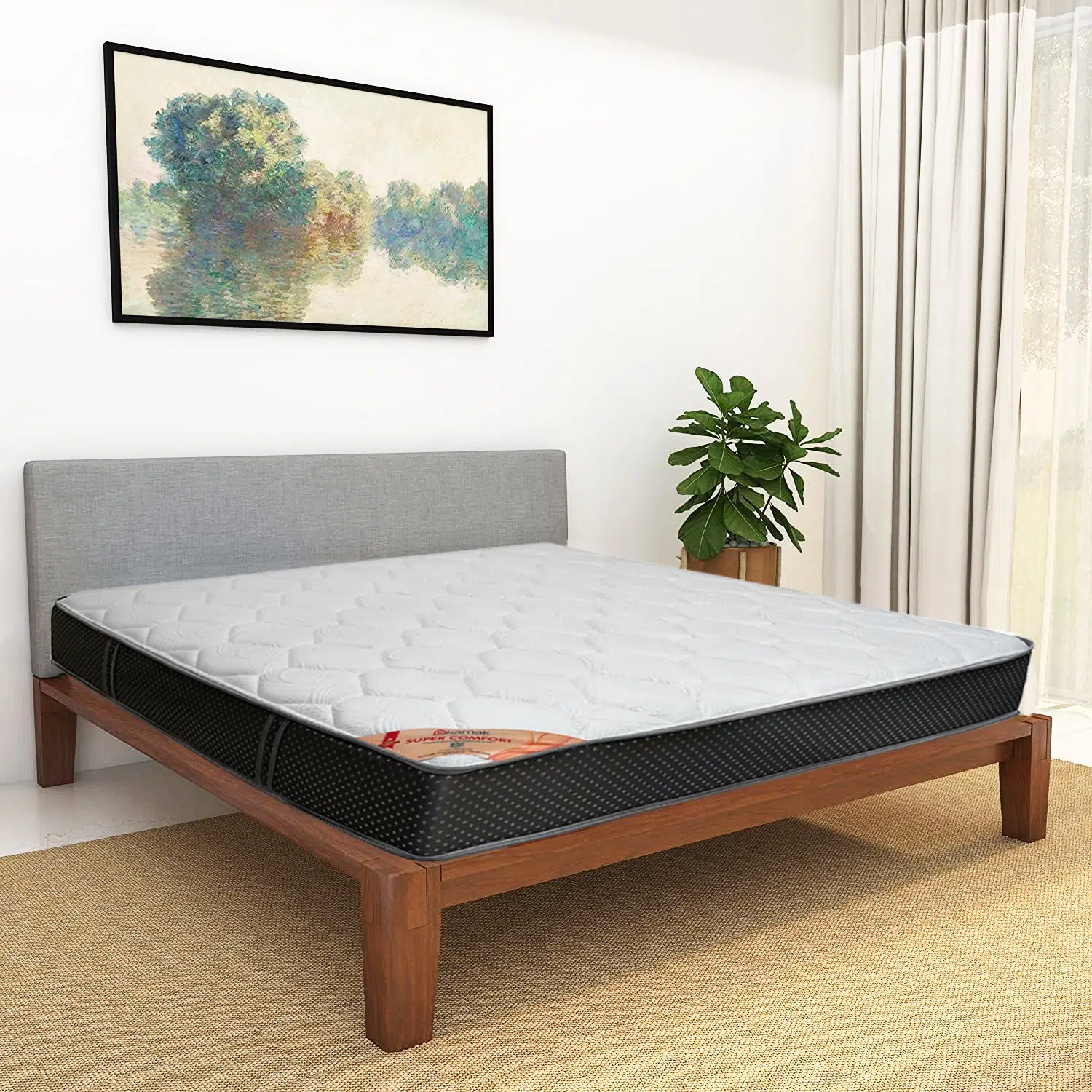 Super Comfort Pocketed Spring Mattress (Medium Feel) 23cm Thickness – 5 Years Warranty