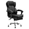 Executive Office Gaming Chair PU Leather in Black Color
