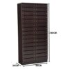Hermano 2 Door Shoe Organizer Color (Wenge)