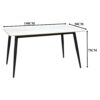 Casablanca 4 Seater Dining Table Set