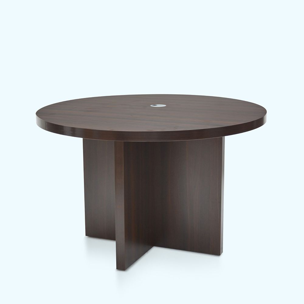 Monty Round Meeting Table Color (Wenge)