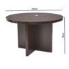 Monty Round Meeting Table Color (Wenge)
