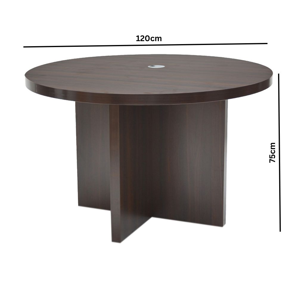 Monty Round Meeting Table Color (Wenge)