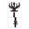Carana Coat Hanger Stand Color (Black)