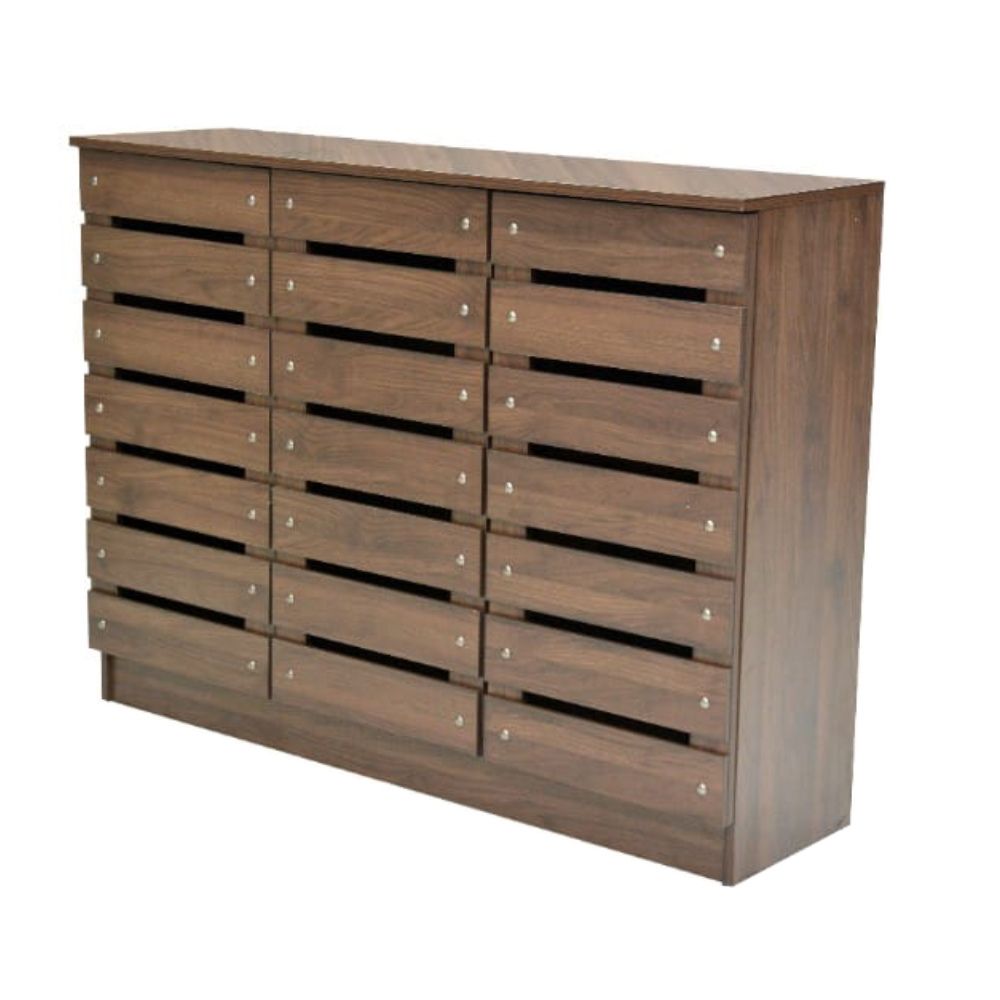 Anton 3 Door Shoe Cabinet – Oak