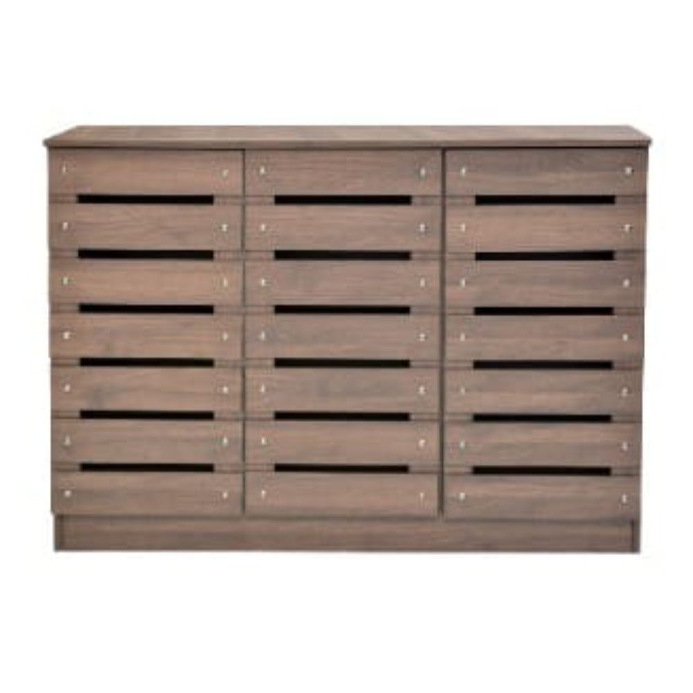 Anton 3 Door Shoe Cabinet – Oak