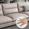 Gazini 6 Seater Sectional Leather Sofa