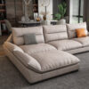 Gazini 6 Seater Sectional Leather Sofa
