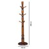 Costa Coat Hanger Stand Color (Oak)