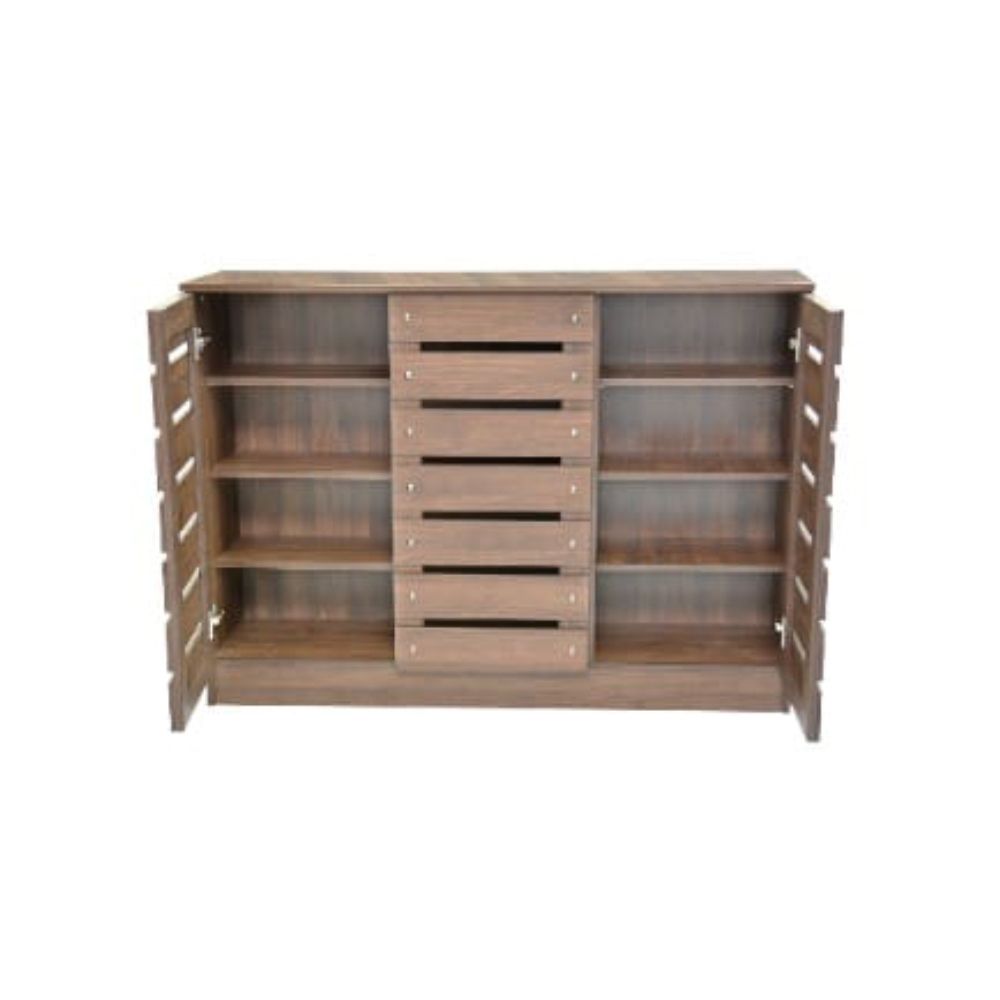 Anton 3 Door Shoe Cabinet – Oak