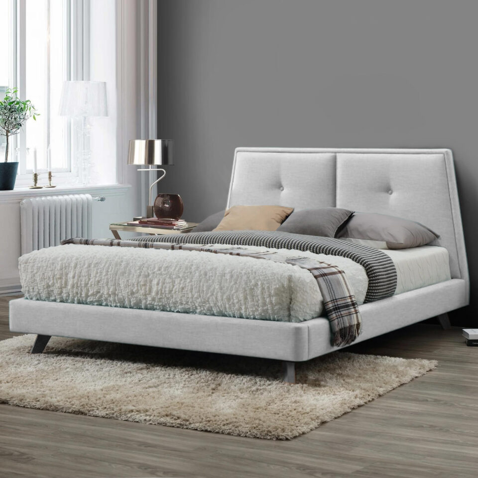 Estorn Upholstered Velvet Bed