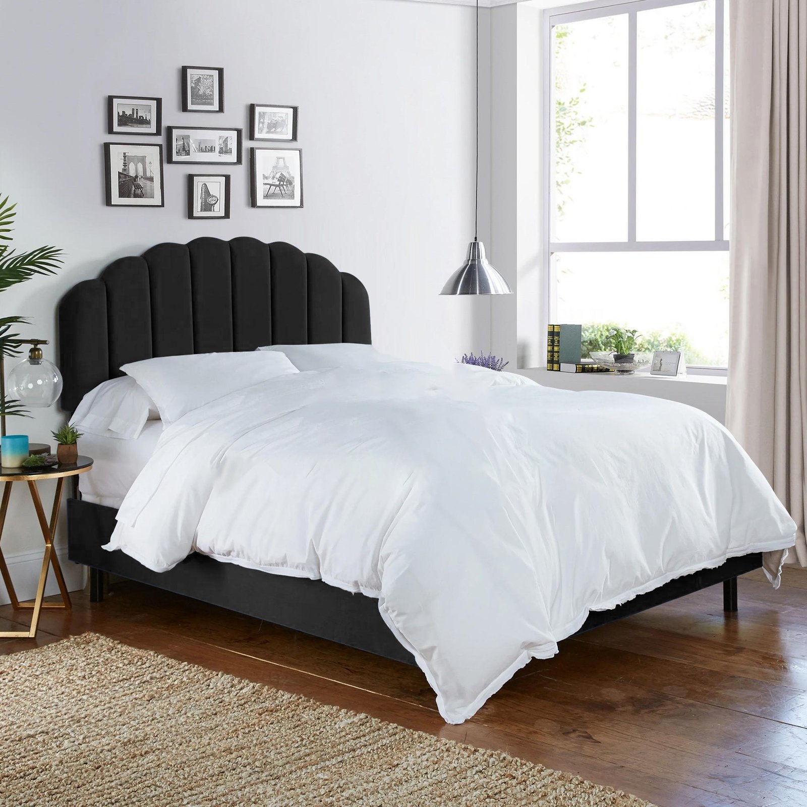 Prado Velvet Bed