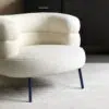 Nordic Boucle Armchair 1 Seater Sofa