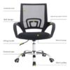 Emily Mesh Office Chair Color (Green)