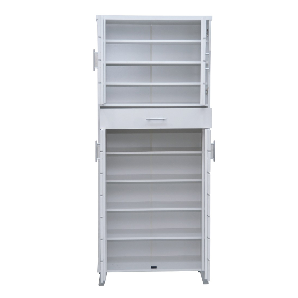 Stall 4 Door Multi-Function storage box Shoe Cabinet