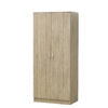 Trafford 2 Doors Wooden Wardrobe Color (Sonoma Oak)