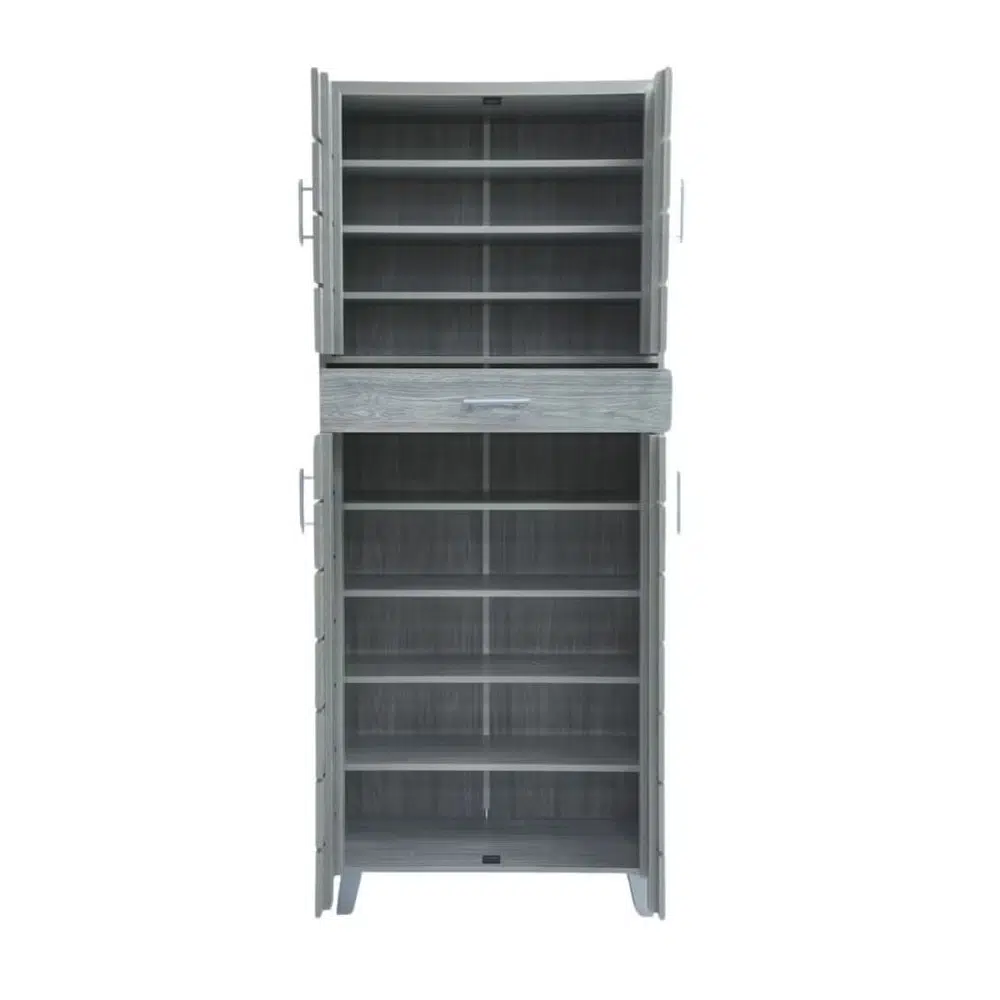 Stall 4 Door Multi-Function storage box Shoe Cabinet