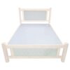 Askvoll Wooden Queen Bed Color (White)
