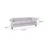 Aria 3-Seater Velvet Sofa