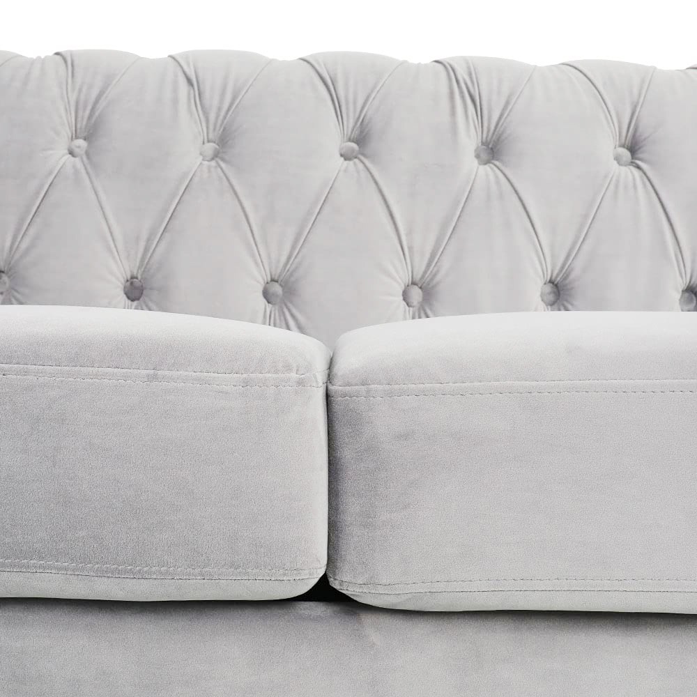 Aria 3-Seater Velvet Sofa