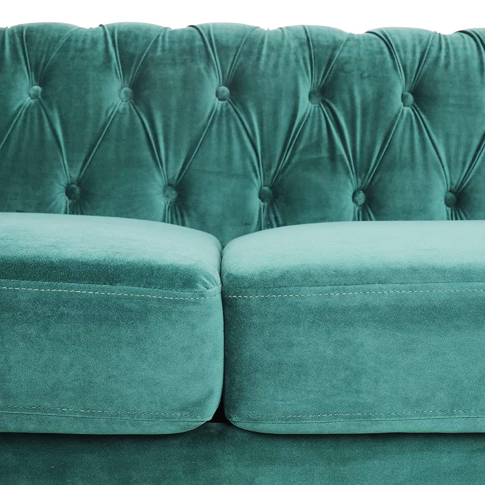 Aria 3-Seater Velvet Sofa