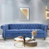Aria 3-Seater Velvet Sofa